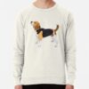 ssrcolightweight sweatshirtmensoatmeal heatherfrontsquare productx1000 bgf8f8f8 3 - Beagle Gifts