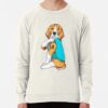 ssrcolightweight sweatshirtmensoatmeal heatherfrontsquare productx1000 bgf8f8f8 4 - Beagle Gifts