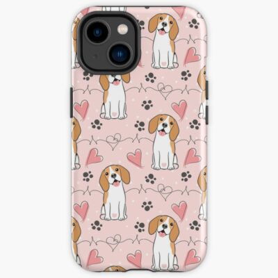 Love Beagle – Tricolor 5 Iphone Case