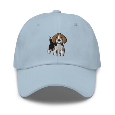 Beagle Adjustable Relaxed Fit Embroidered Cap