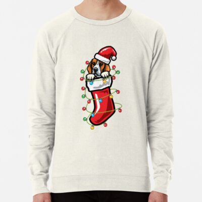 Christmas Sock Beagle Sweatshirt