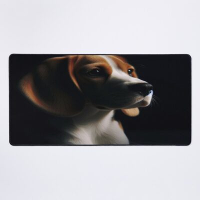 Beagle Portait Mouse Pad