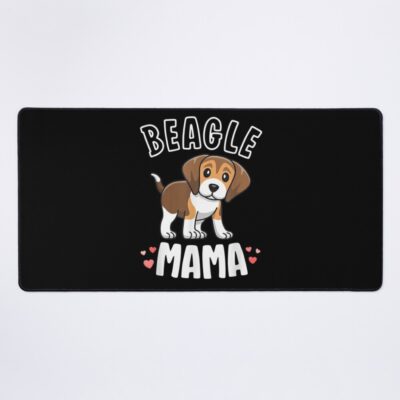 Beagle Dog Mama Mouse Pad